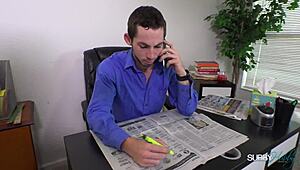 Vanessa Cage Dominates Her Submissive House Boy