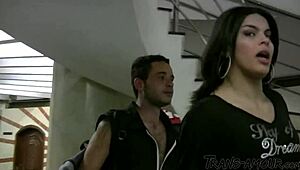 brazilian tranny meets construction worker for a wild encounter.