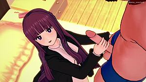 Fern kicks off a wild new sex lesson in 3D anime.