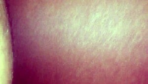 Ebony Woman with Big Ass Gets Creampie in Her Good Pussy from Daddy