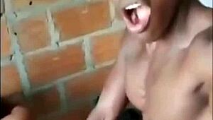 Juleiny tries her first black dick in this interracial scene!