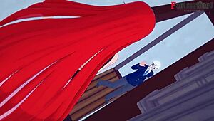 yo, check kushina uzumaki getting banged while sarada uchiha watches jealous