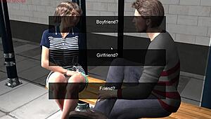 Get ready for a wild ride with Matt and the bus stop girl