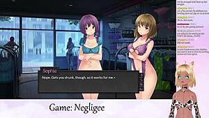 Vtuber Lewdneko Plays Negligee Part 6