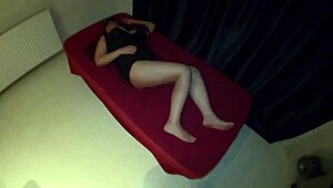 Dreamgirl Sucks Finger While Sleeping