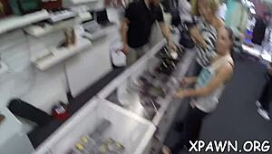 sex in shop caught on camera today?