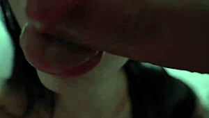 why is this solo teen riding that anal dildo so passionately?