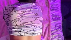 Favorite Schoolgirl with Tender Voice in Anime Setting