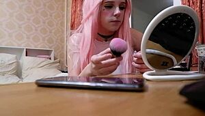 she wanted to go out with her friends but had to suck a dick