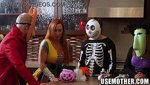 Sophia Locke and Evie Christian prank with blowjobs on guys