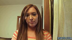 Maddy O'Reilly Gets Rimmed Hard in Wild Brunette Babe Action