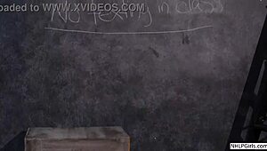 jessica brooks is my naughty teacher with heels and ass, i can't resist her