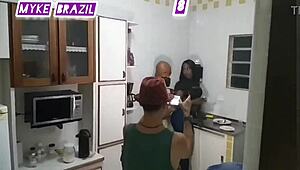 fernanda chocolate so hungry n tense after gym... sex with hubby lehxkobra was so hot, check sheer!