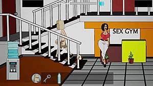 Fuckerman Part 5 - Sex Gym Action