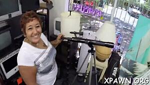 sex in shop caught on camera today?