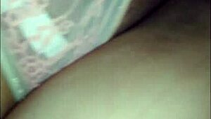 i finger her until she's wet for a nice fuck in her thong