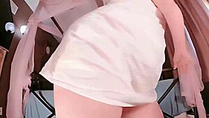 I love this upclose creamy vibrator scene