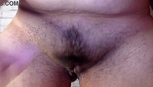 Cheating wife shows cum filled pussy to cuckold husband then lets him fuck her sloppy seconds