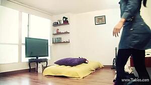 Latina Adventures In Bachelor Apartment