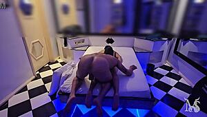 Massage wordt monster pik kontneuken!