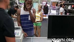 sex in shop caught on camera today?