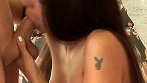 Nikki blows then fucks like a bitch