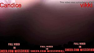 While no one is home, the cute stepsisters play with dildos in the bath, reaching orgasm.