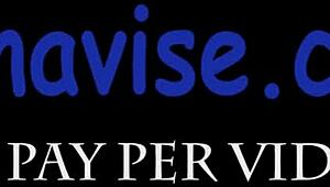 Hey, check out beautiful brunette felicity feline getting erotic blowjob and doggystyle 😍