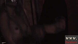 German Outdoor Glasses Domination With Extreme Teen BDSM