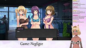 Vtuber Lewdneko Plays Negligee Part 6