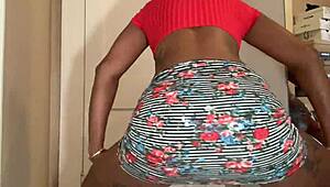 Don't peek up my skirt, my hairy ass is showing now