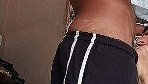 my neighbor has a twenty three centimeter cock for blowjob action