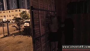 German Outdoor Glasses Domination With Extreme Teen BDSM