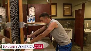 I'm obsessed with fit Riley Jacobs giving a wet workout on huge cock. She's unstoppable!