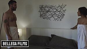 Horny Brooklyn Gray demands exactly how she wants husband to ride her