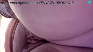 Milf Shows Off Shaved Pussy In Close-Up Homemade Play