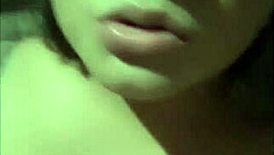 Stepsister masturbates in apartment and fantasizes about sex!