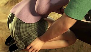 come see my girlfriend squirt on a monster cock at the farm