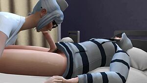 Prison School Hospital Scene from Anime