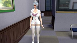 Prison School Hospital Scene from Anime