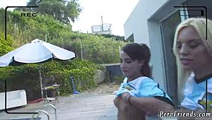 Peter North Orgy with Friends Outdoor 4-Some!