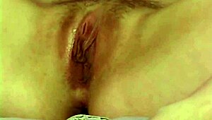 Little april with natural tits fingering her pussy