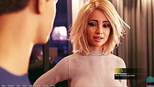 getting closer to jade's tattooed tits?