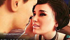 getting closer to jade's tattooed tits?