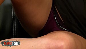 Double Penetration Stretches Hot Petite Brunette in Wild Hardcore Action. Her Tight Ass Takes Two at Once!