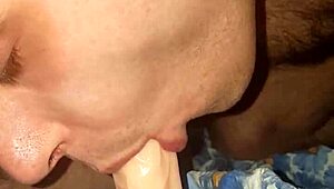 Gay Solo Plays With Dildo