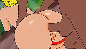 Temari Experiences Intense Anal Pleasure In Naruto