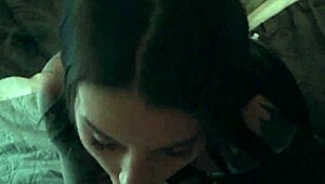 Felicity Feline Sucks Some Dick At Home