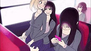 i love this cartoon shemale femdom scene, it's so hot