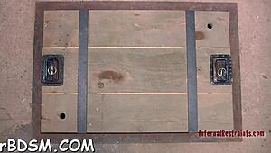 Bound Couple Engages In Sadomasochism Training